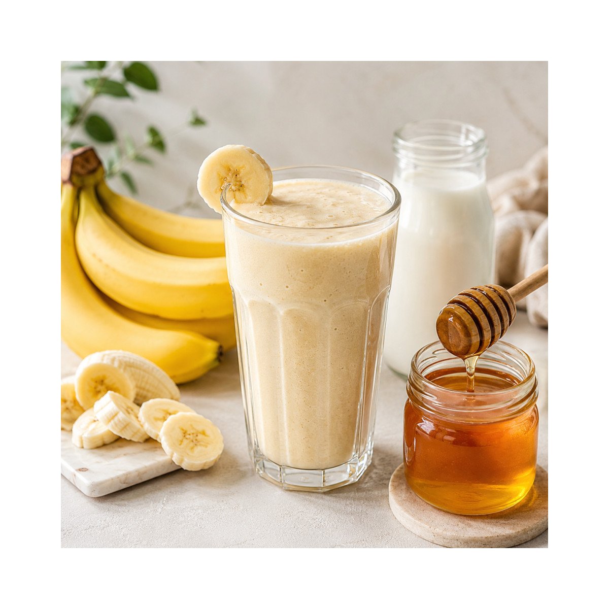Banane · Lait · Miel
