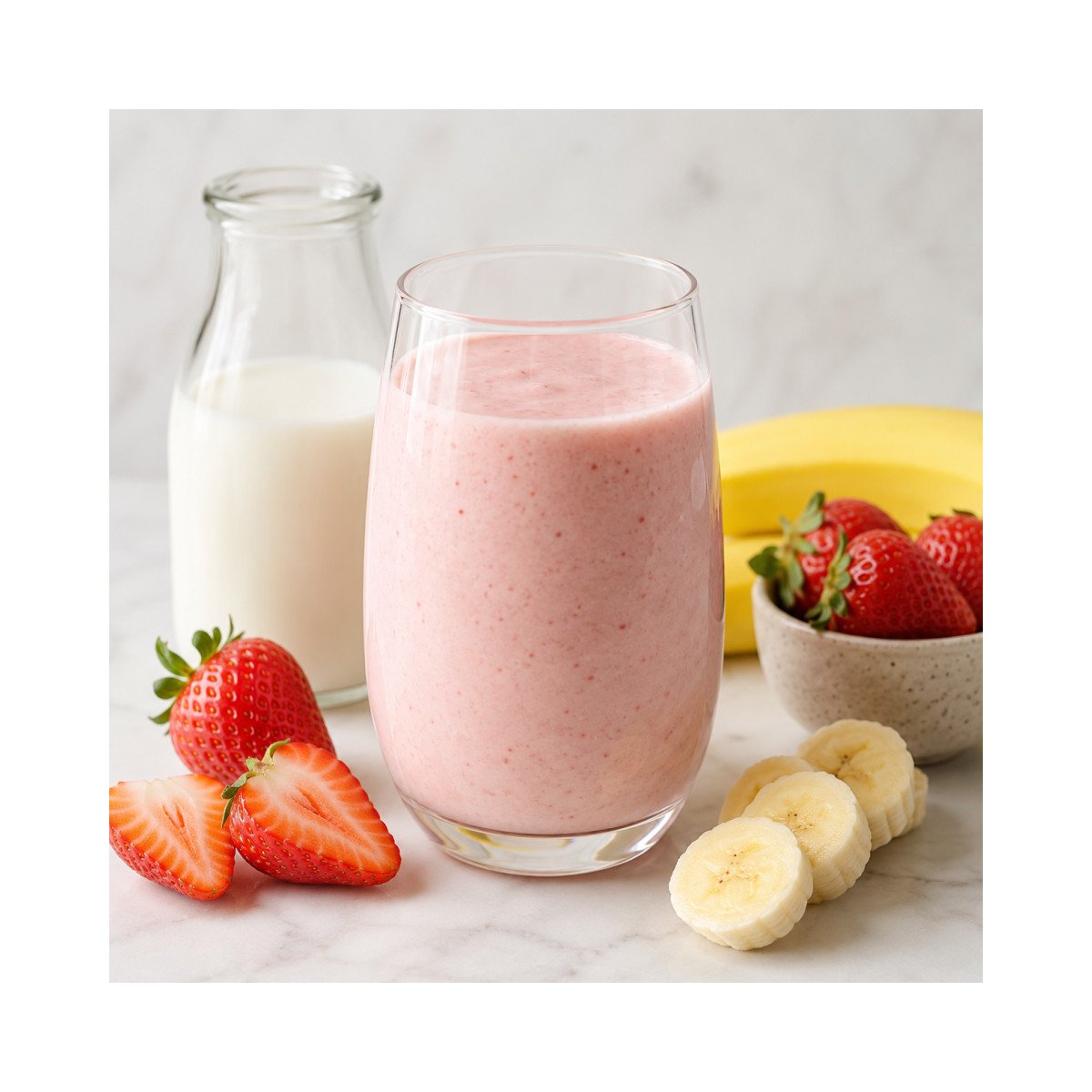Fraise · Banane · Lait
