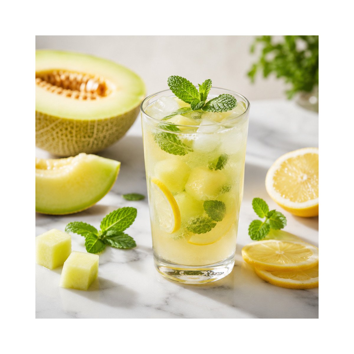 Melon · Citron · Menthe