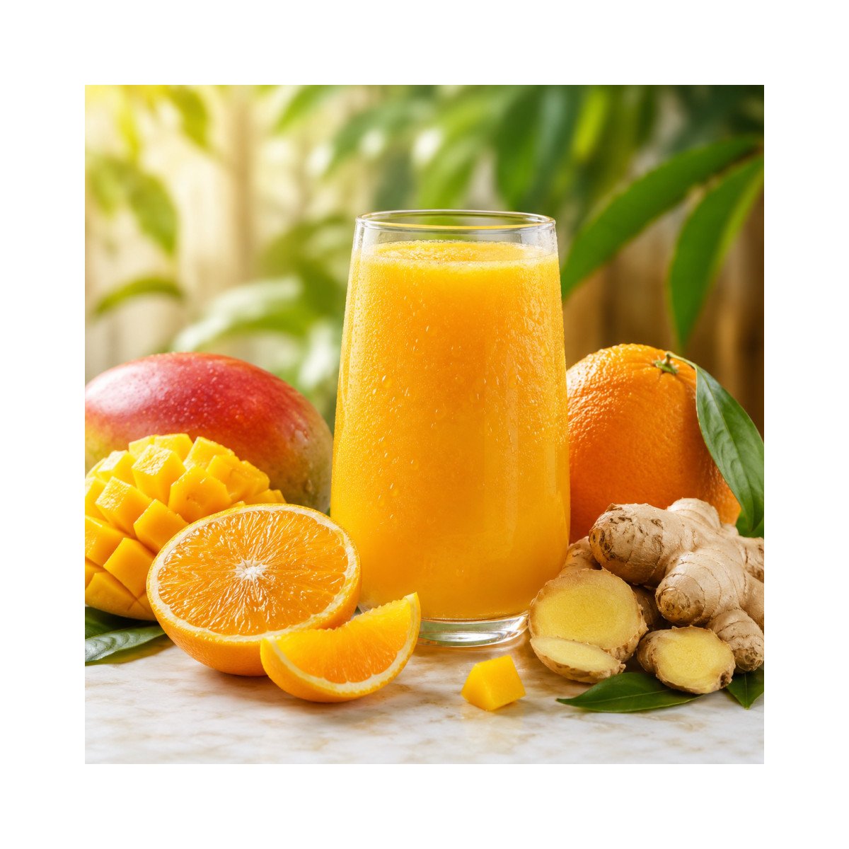 Orange · Mangue · Gingembre