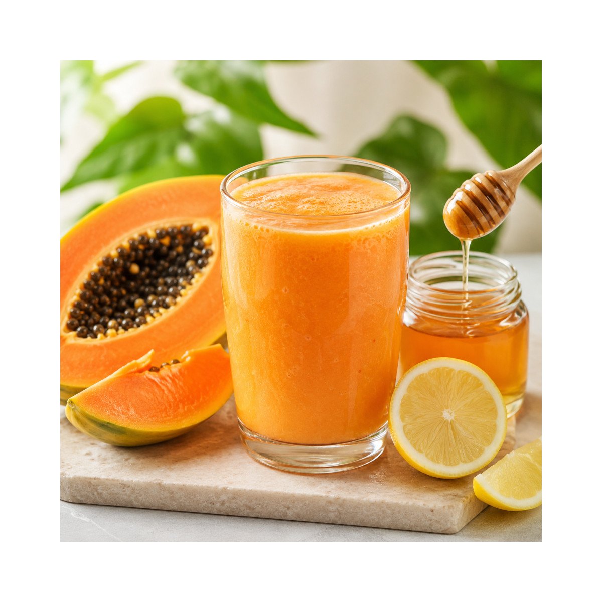 Papaye · Citron · Miel